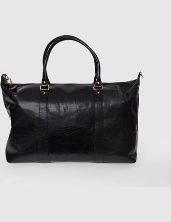 Black Leather Johnny Holdall from TK Maxx