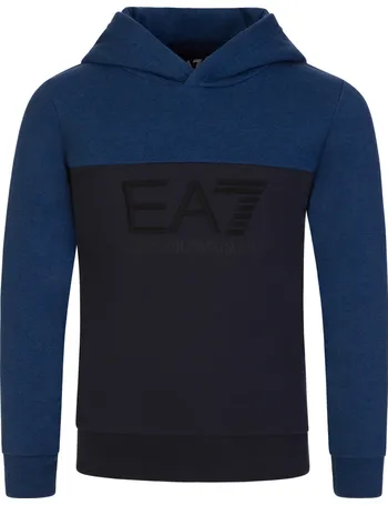 emporio armani ea7 urban colour block hoodie junior