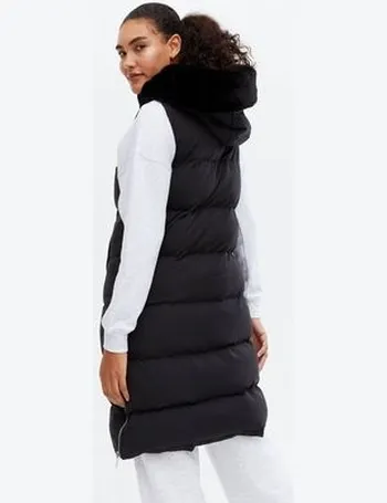 new look longline gilet