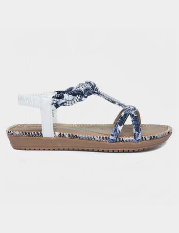 Shoe zone white online sandals