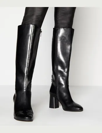 principles black patent boots