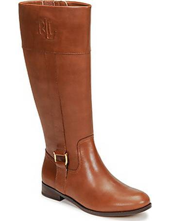 ralph lauren camel boots