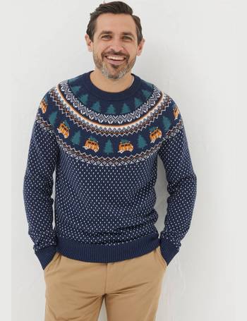 Shop Fat Face Cotton Jumpers for Men up to 70% Off