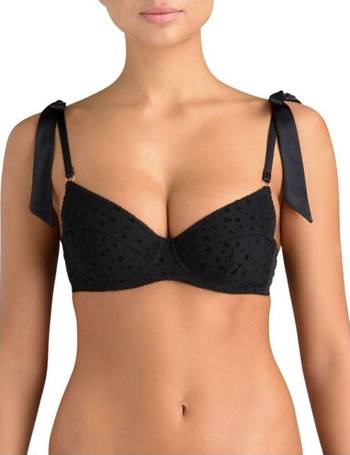 Womens Coco De Mer black Lace Suspender Belt | Harrods UK