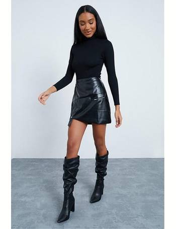 House of fraser hot sale leather skirt