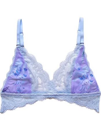 Purple Wisteria Lace Bralette, Luciela