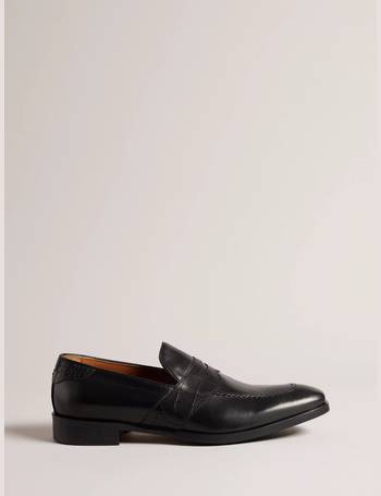 Formal shoes (men) John Louis black - red wine