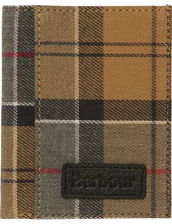 barbour tartan card holder