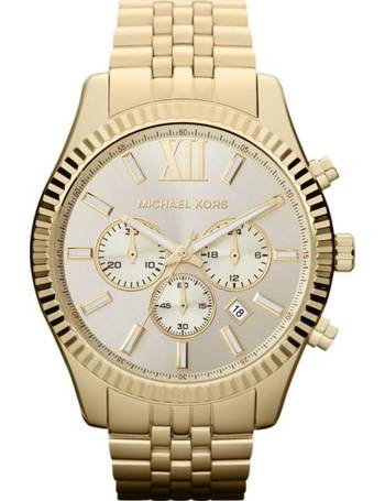 Michael Kors Lexington Chronograph White Dial Twotone Mens Watch MK8344   Konga Online Shopping