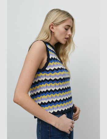 warehouse knitted vest