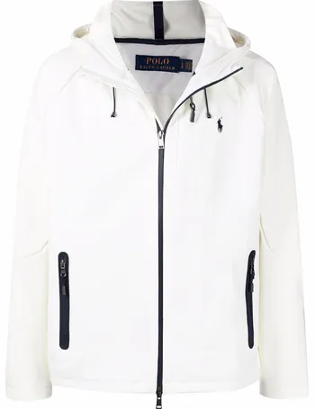 polo jacket white