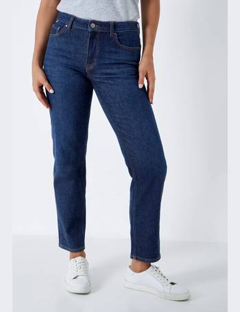 Ecru Girlfriend Jeans