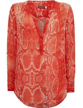 Mint Velvet bestseller - This snake print shirt is Mint Velvet's