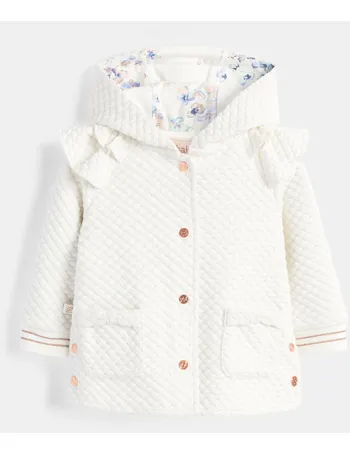 baker by ted baker quilted frill jacket