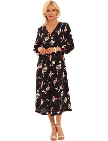 Ladies Pomodoro Print Floral Dress from The House of Bruar