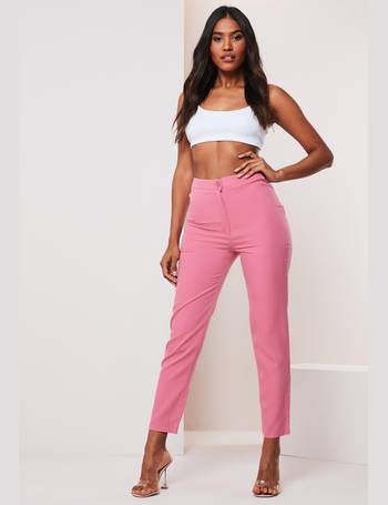 Shop Missguided Pink Trousers up to 70 Off  DealDoodle