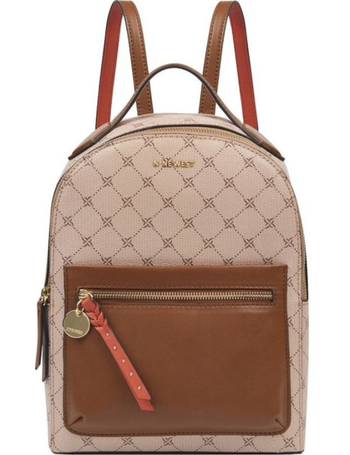 nine west leather backpack