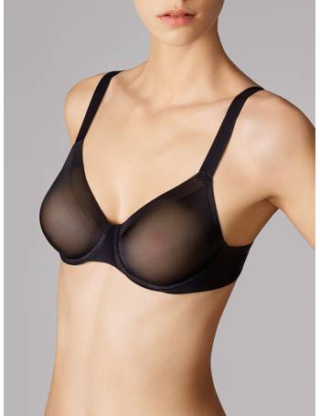 Wolford Pure 3W Underwire Molded Bra in Black