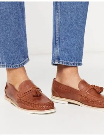 hudson tan loafers