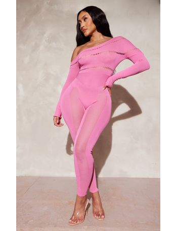 Shop Pretty Little Thing Womens Bardot Jumpsuits up to 80% Off