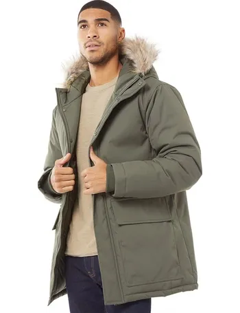 Duffs mens hooded outlet parka jacket