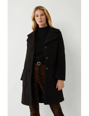 Warehouse Faux Fur Coats For Women, Warehouse Camel Long Faux Fur Teddy Coat
