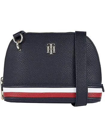 tommy hilfiger round crossbody bolsa