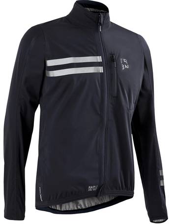 Men's Rainproof Road Cycling Jacket - RC 500 Blue