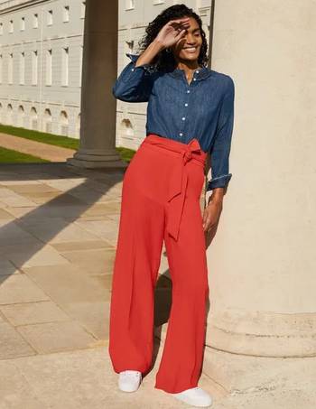 Westbourne Wide Leg Trousers  Black  Boden UK