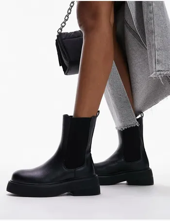 Karri black chelsea croc boots hot sale