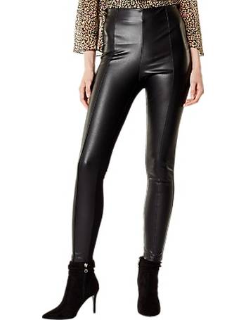 Karen Millen faux leather legging