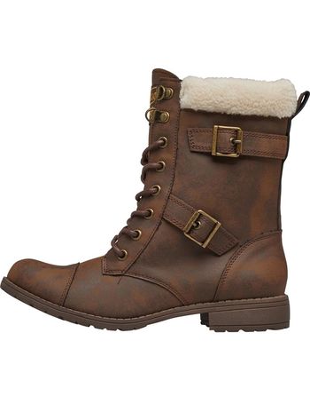 thunder brown graham biker boot