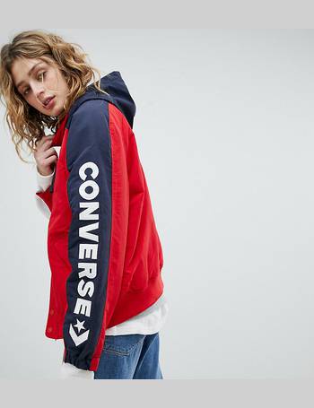 converse jacket red