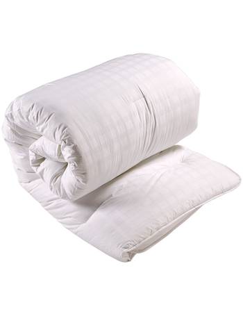 christy single 13.5 tog waffle embossed duvet