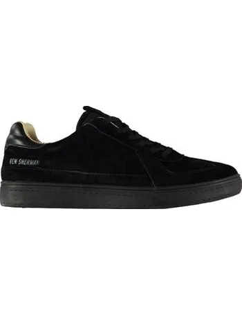 ben sherman leigh slip on canvas trainers