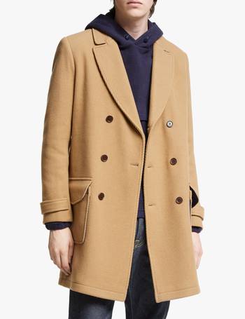 wax london wool coat