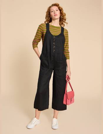 Pleat Front Jersey Dungaree