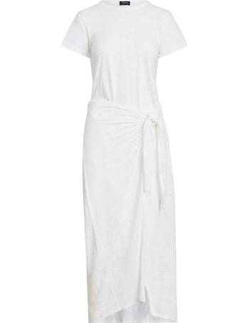 Ralph lauren side cheap tie jersey dress