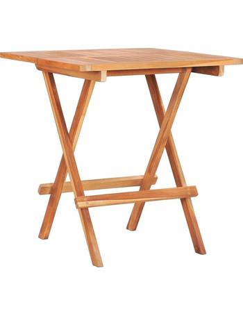 Ontslag Verhuizer Meting Shop OnBuy Wooden Folding Garden Tables | DealDoodle