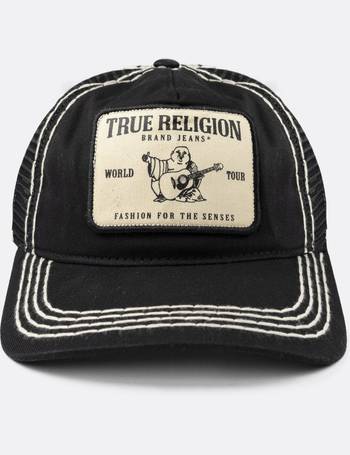True Religion Black Baseball Jersey - Men from Brother2Brother UK