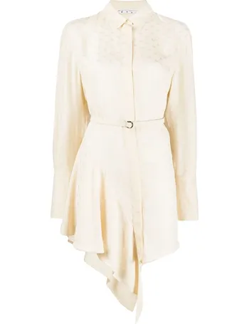 Shop OFF WHITE Shirt Dresses for Women up to 75% Off