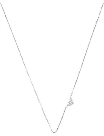 Shop Emporio Armani Women's Silver Necklaces | DealDoodle