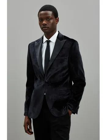 debenhams mens black suits