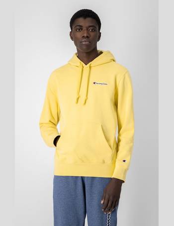 Mens champion clearance hoodie yellow