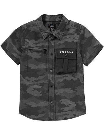 Firetrap T Shirt and Shorts Set Junior Boys