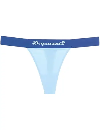 Dsquared2 Icon lace-panel Thong - Farfetch