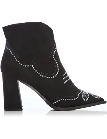 debenhams ladies black ankle boots