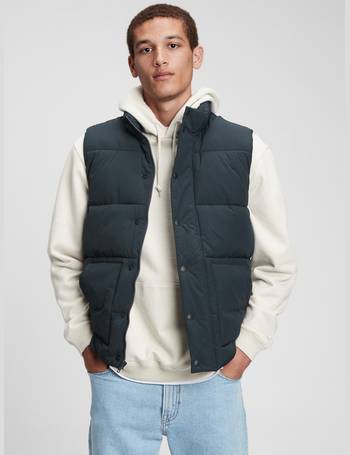 gap mens puffer vest