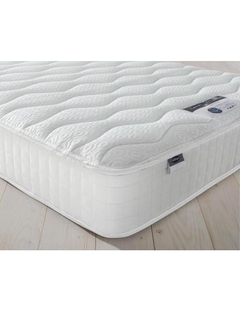 silentnight stanfield sprung pillowtop double mattress