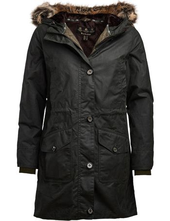 Barbour fairlead sale waxed cotton jacket